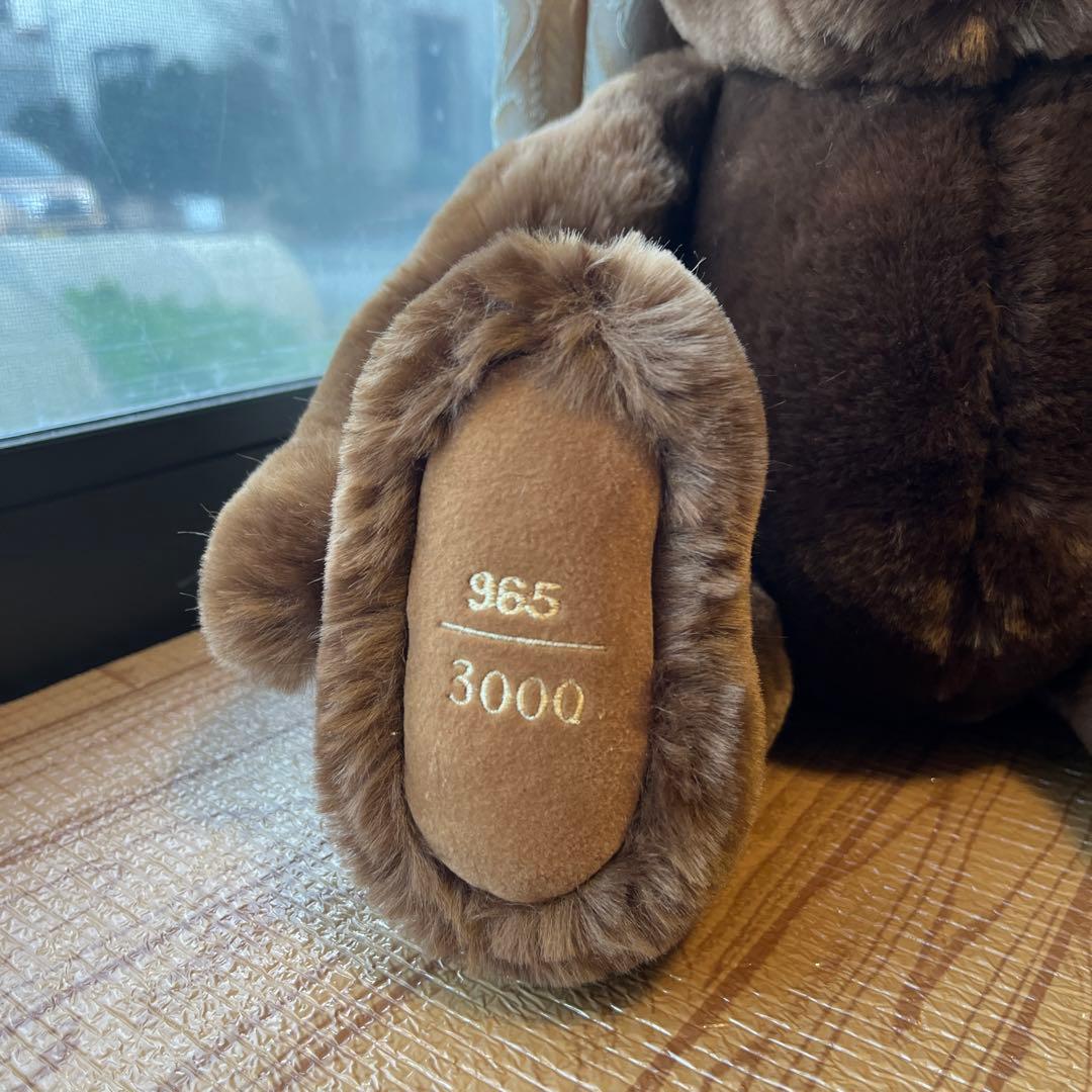 ぬいぐるみ 1998年製 965/3000 ノースアメリカンベア