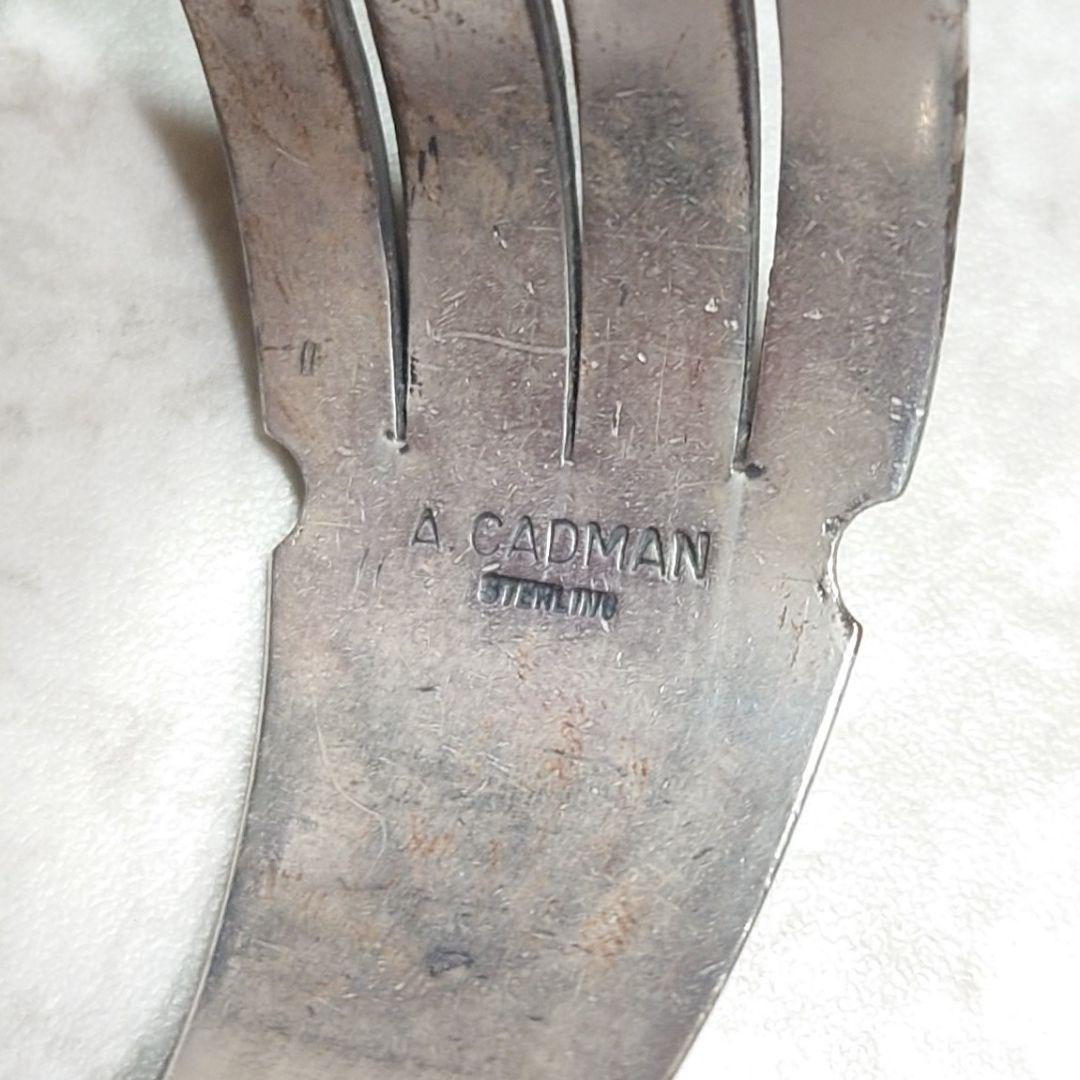 NAVAJO ナバホ ANDY CADMAN スタンプワークワイドバングル 重厚