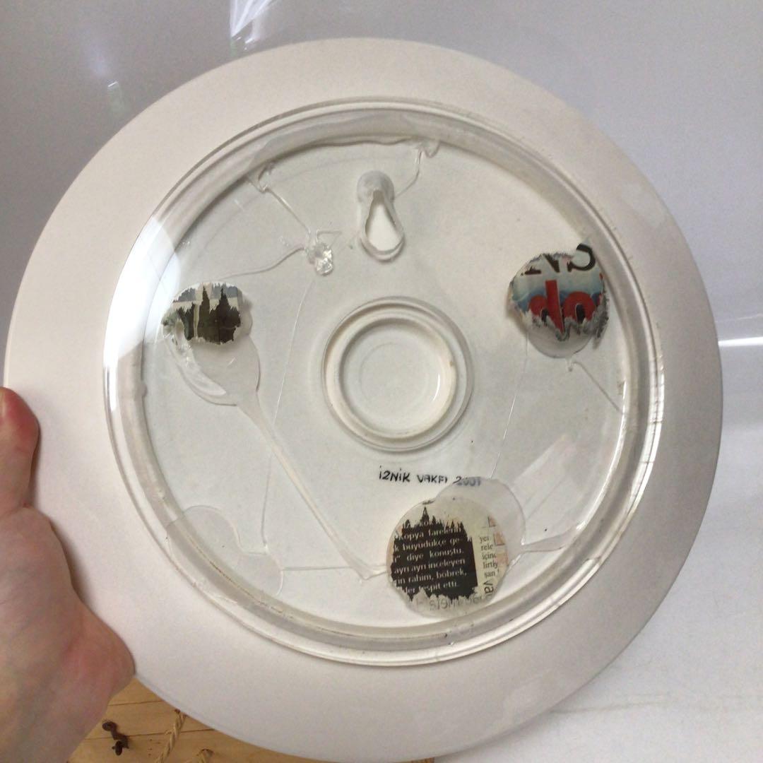 sun motoyama 大皿　花柄陶器皿 木箱付き