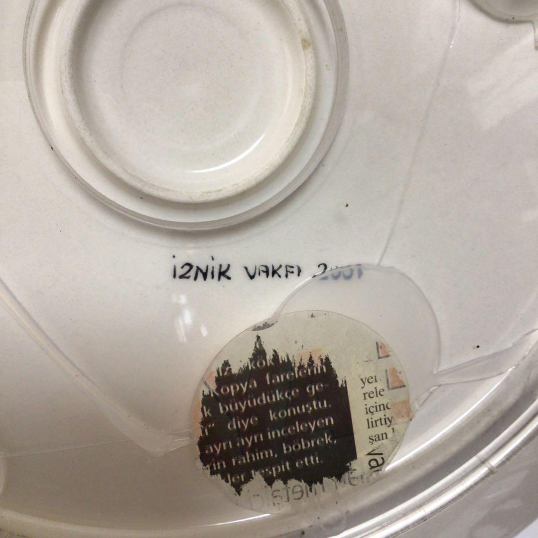 sun motoyama 大皿　花柄陶器皿 木箱付き