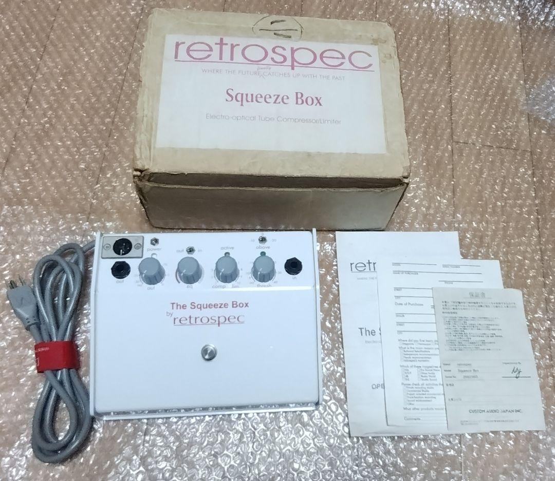 retrospec The Squeeze Box　エフェクター