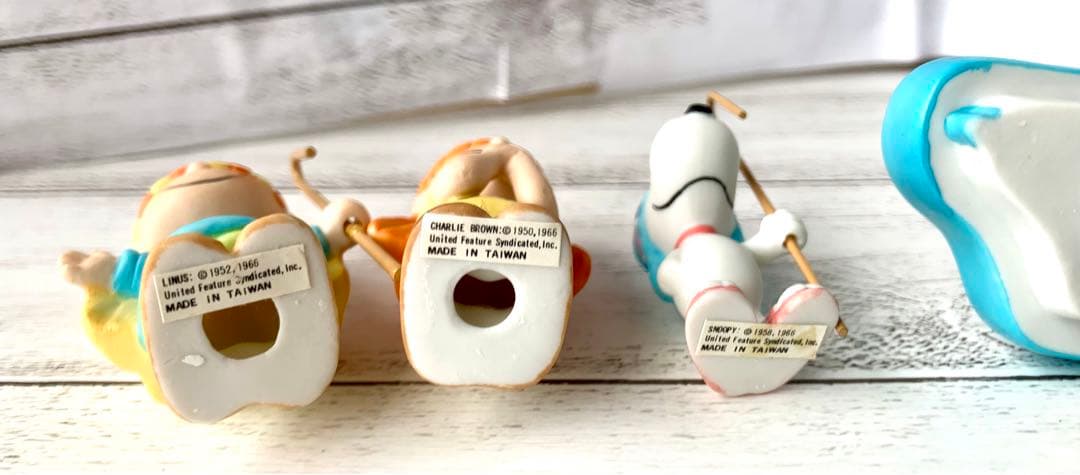 willitts スヌーピー　6体セット　チャーリーブラウン　陶器　フィギュア