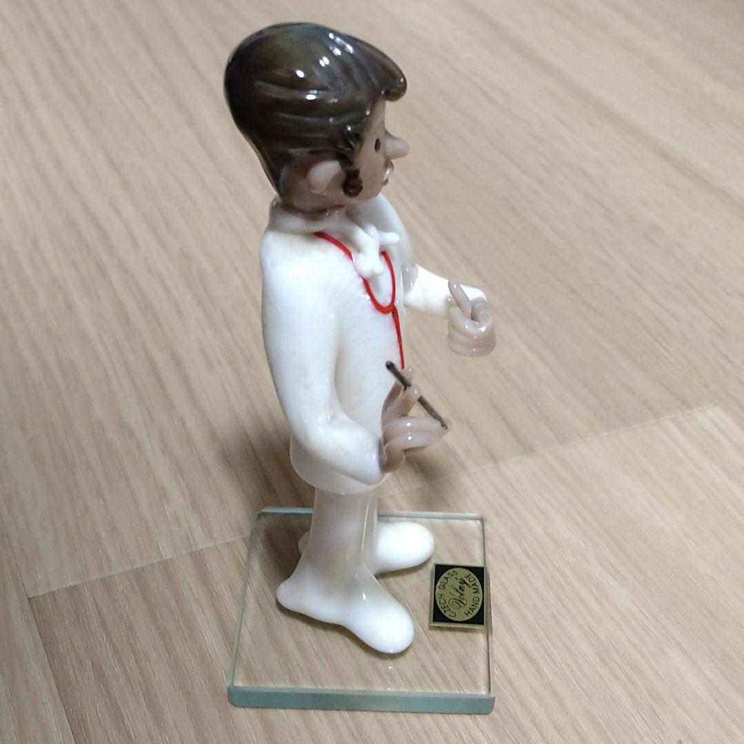 チェコ製ガラス人形 ドクターシリーズ ボヘミアグラス