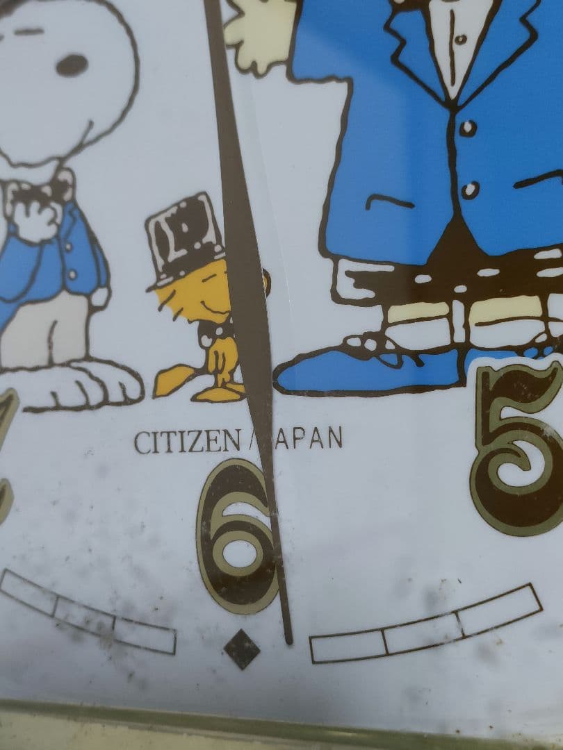 スヌーピー　ピーナッツ　掛け時計　40周年記念