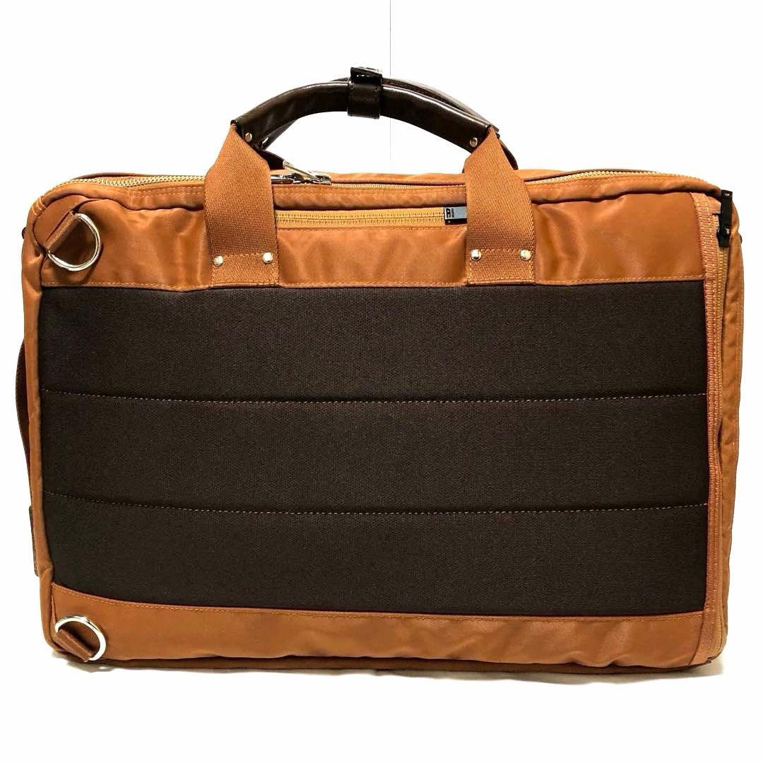 美品✨人気 ポーター リフト ビジネスバッグ3way 2層 A4可 ブラウン