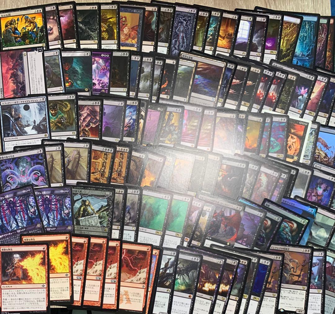 MTG カードまとめ　約7500枚(神話レア、レア7割　アンコ以下3割ほど)