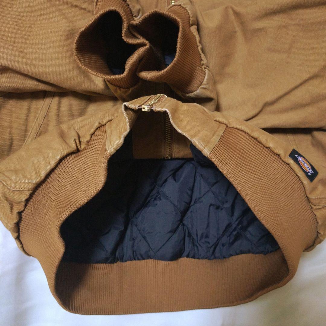 DICKIESディッキーズ　ダック アクティブジャケット M ブラウン