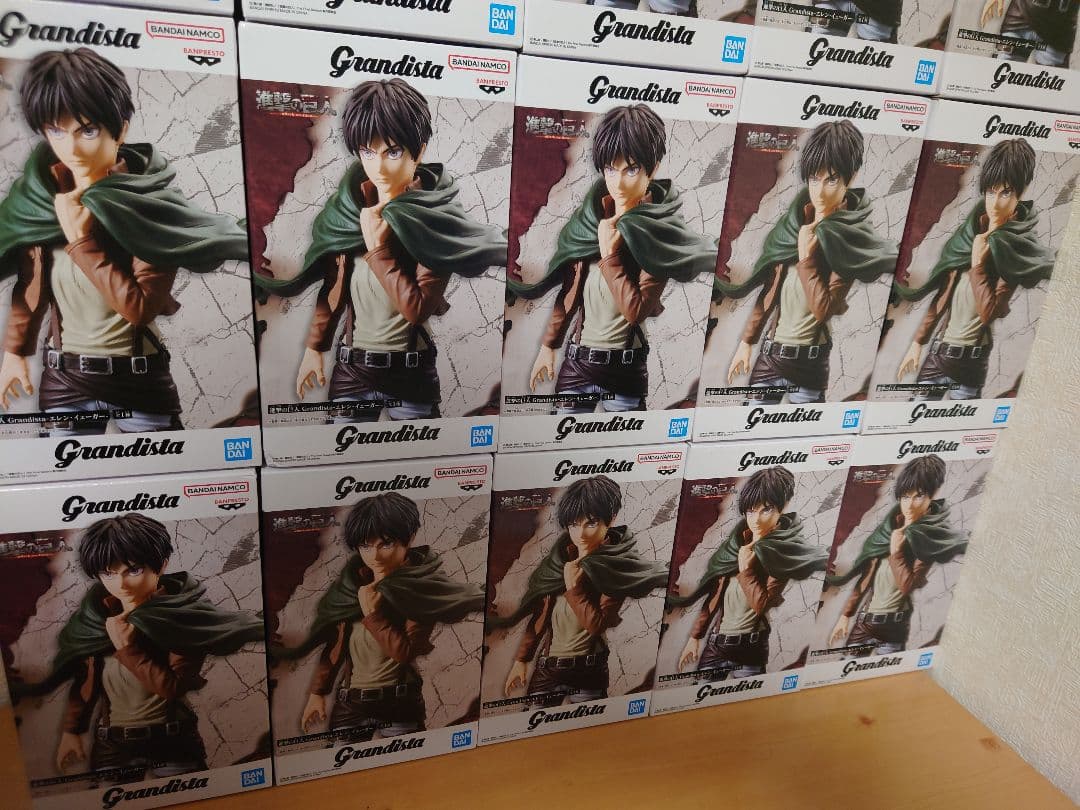 進撃の巨人　キングダム　グランディスタ　エレン　リヴァイ　王騎　計30個