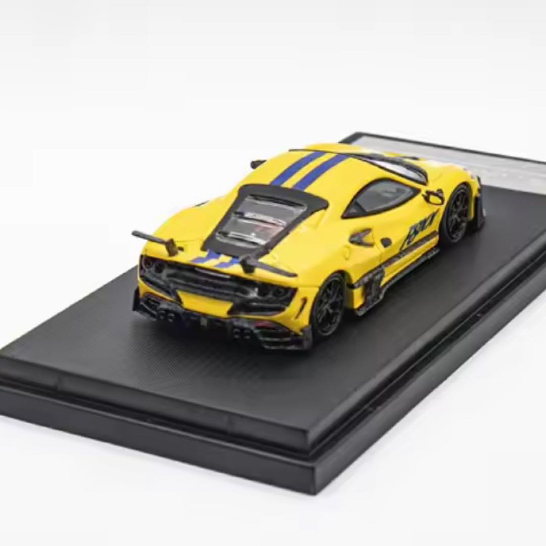 【限定499台】Ferrari F8XX MANSORY 1/64ミニカー黄色