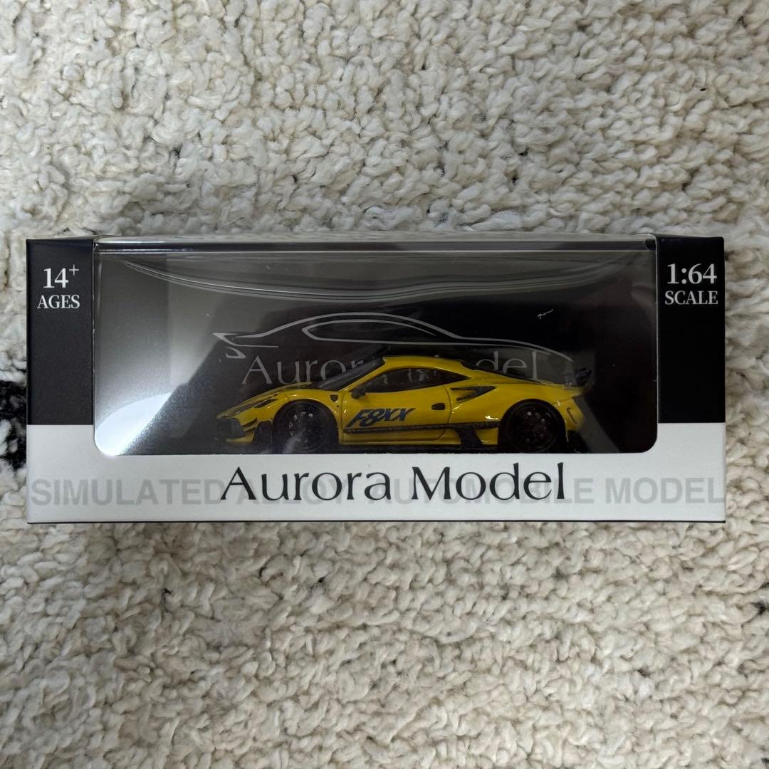 【限定499台】Ferrari F8XX MANSORY 1/64ミニカー黄色