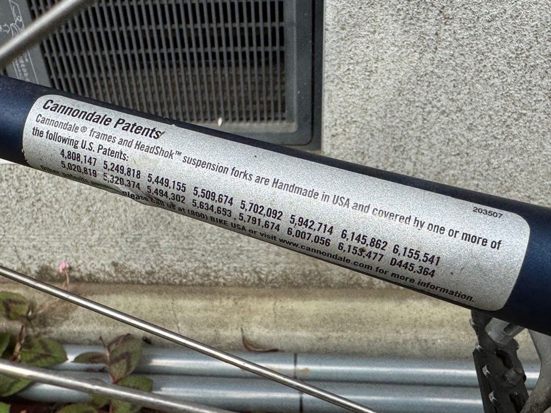 CANNONDALE USA CAAD5 R500 ロードバイク