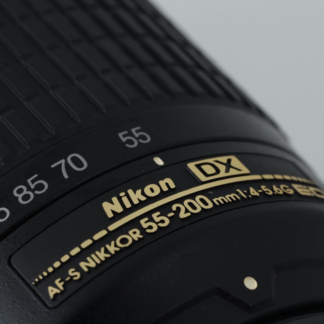 3184 ★AF-S 55-200★NIKONニコン★望遠ズームレンズ