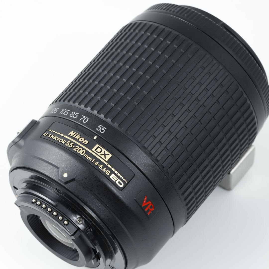 3184 ★AF-S 55-200★NIKONニコン★望遠ズームレンズ