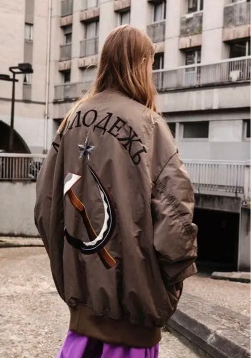 gvgv オーバーサイズブルゾン