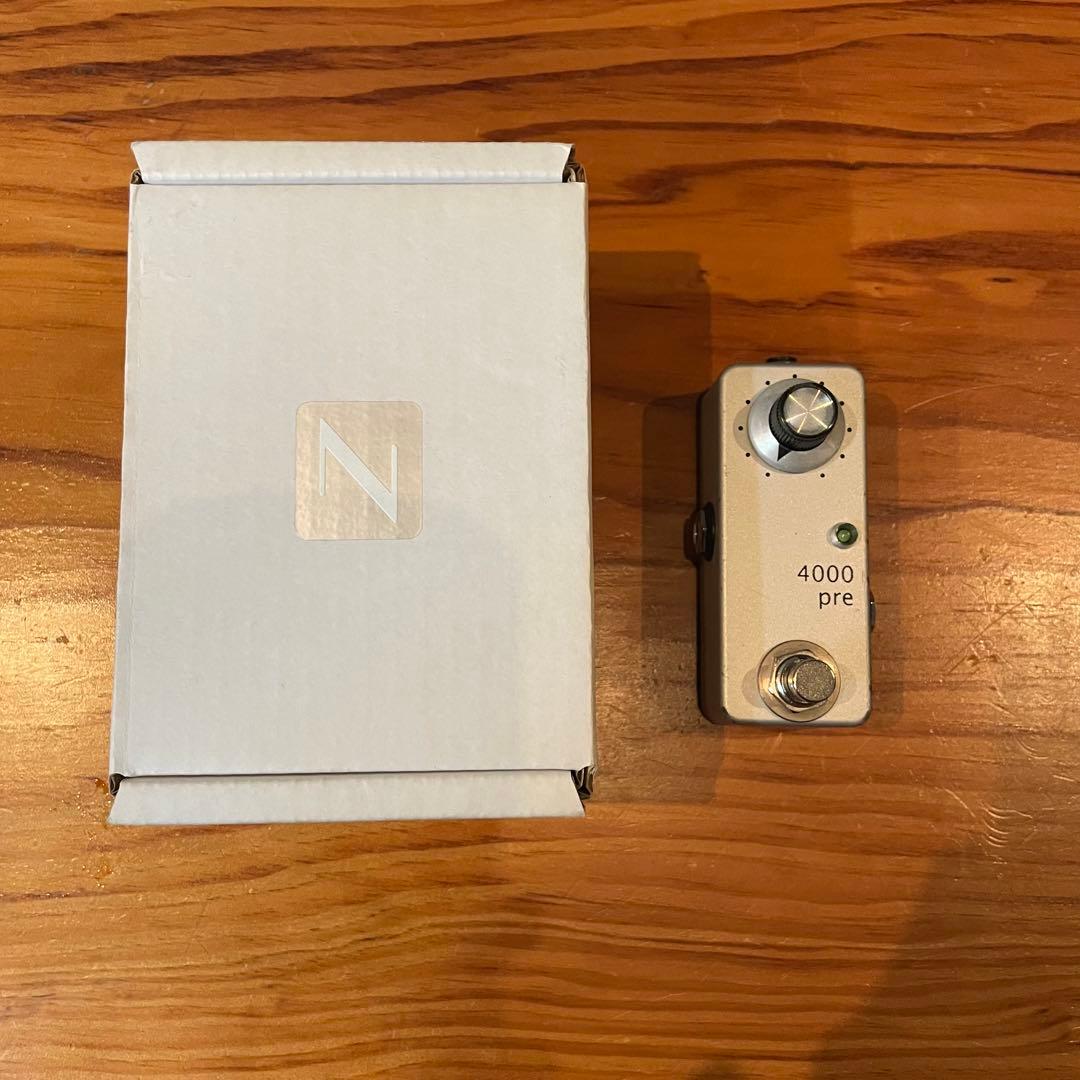 4000 pre ギターエフェクター シルバー