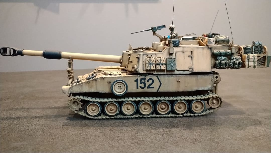 米陸軍M109A6　パラディン自走砲　イラク戦争