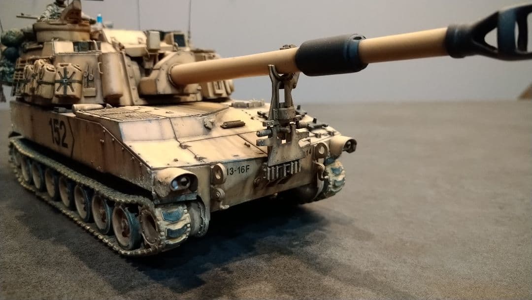 米陸軍M109A6　パラディン自走砲　イラク戦争