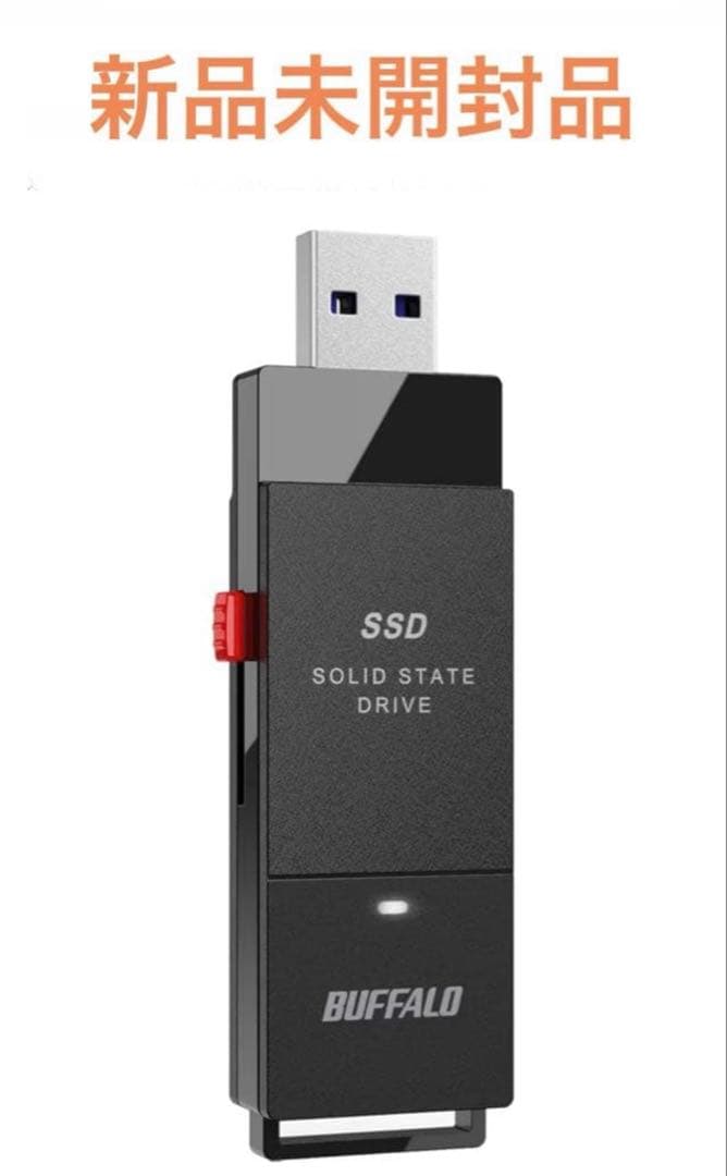 バッファロー SSD 外付け 500GB USB3.2Gen1 ブラック