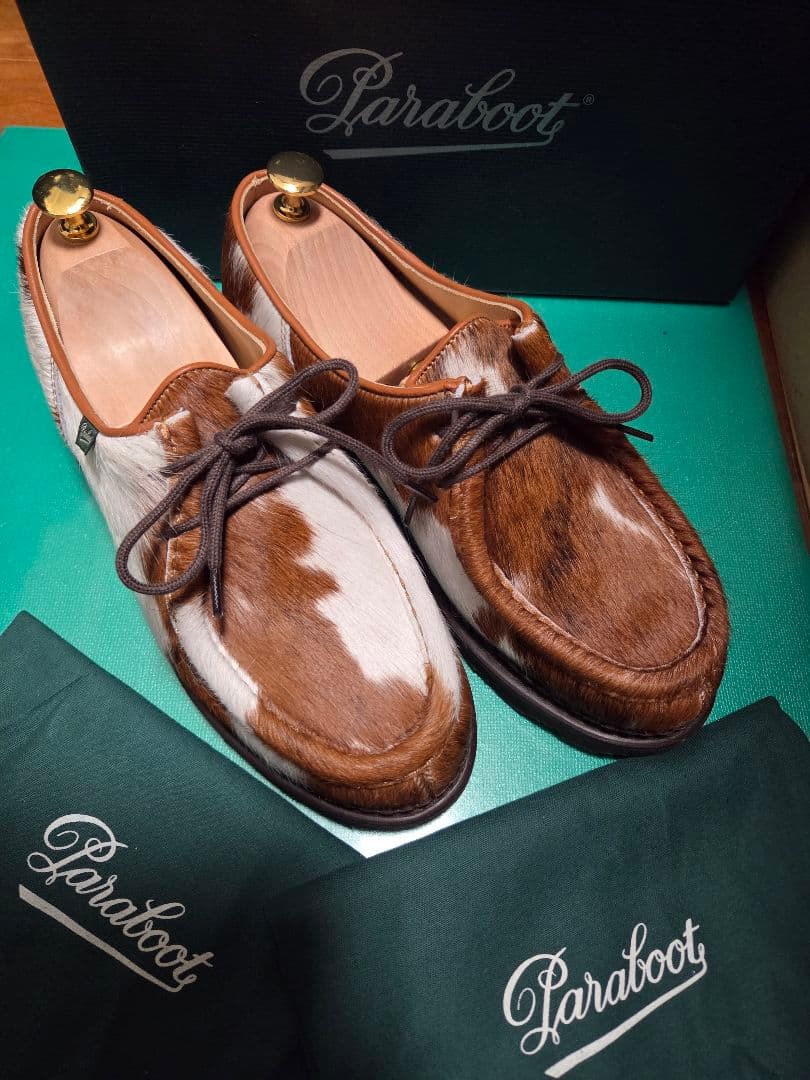【極美品】Paraboot パラブーツ　MICHAEL /ミカエル　ハラコ　41