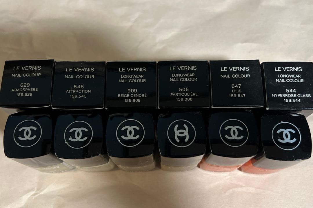 CHANEL ネイルカラー　マニキュア　まとめ売り　デパコス