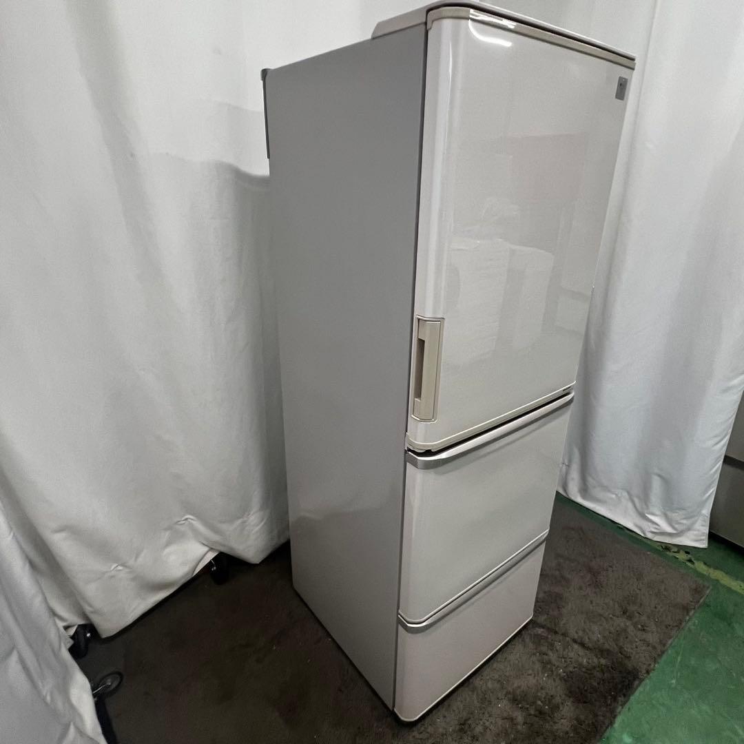 911　冷蔵庫　大型　350ℓ　両開き　シャープ　どっちもドア　設置無料　安い