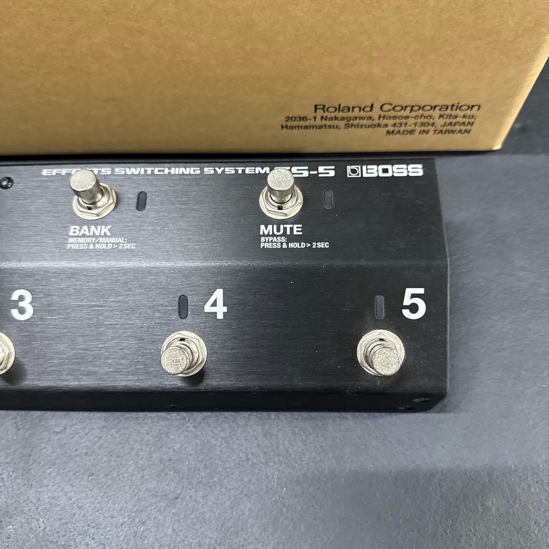 ギター BOSS ES-5 Effect Switching System