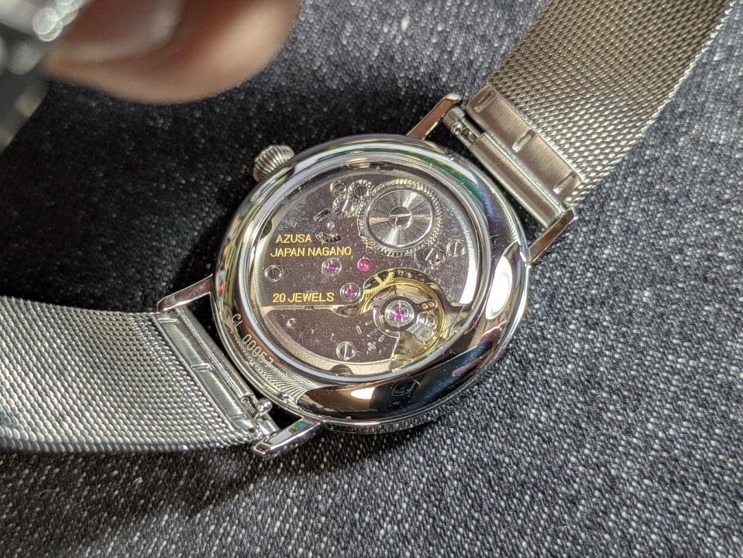 Azusa Classic 手巻き時計