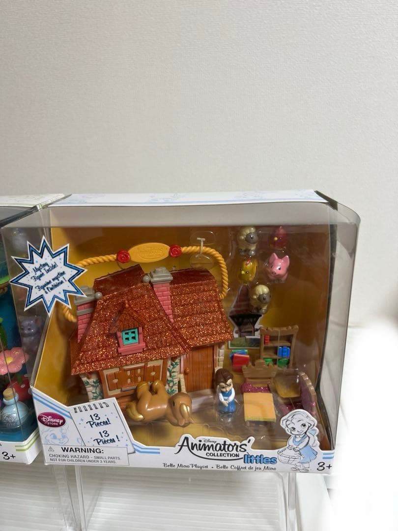 アニメータードール（ミニ）ティンカーベル、ベルのフィギュアとお家