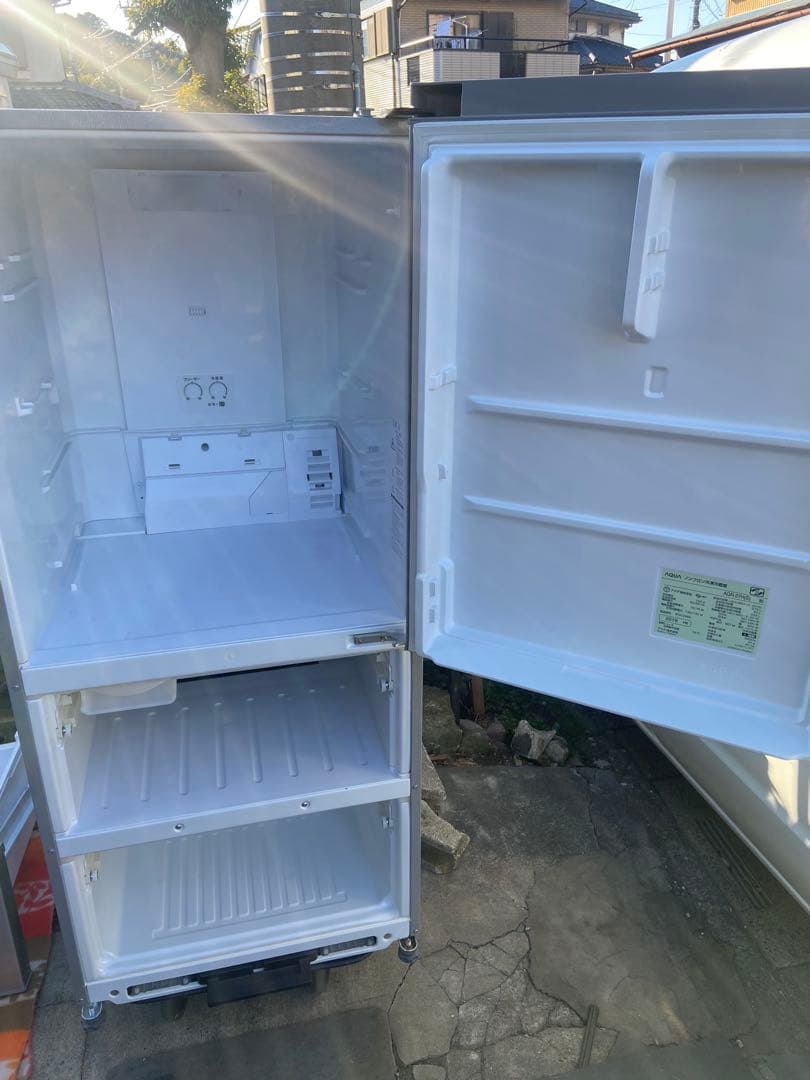 ※記事欄必読※ A270 AQUA 2019年製272L 3ドア冷蔵庫 シルバー