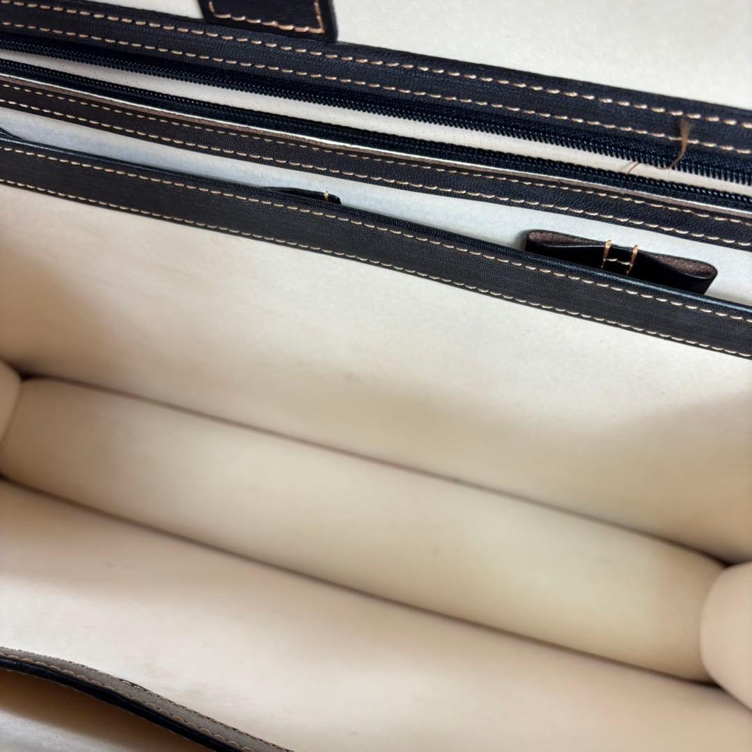 【廃盤】土屋鞄 ダレスバッグ ブライドルレザー ビジネスバッグ　ブラック