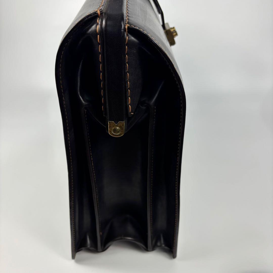 【廃盤】土屋鞄 ダレスバッグ ブライドルレザー ビジネスバッグ　ブラック