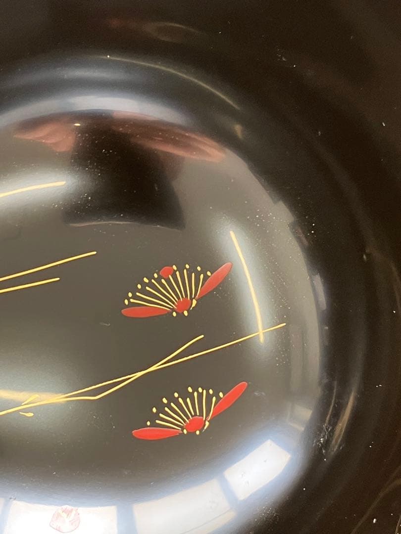 値下げ、未使用！象彦　吸物椀 漆器　京都　うるし塗装　お椀　日本食器　５客