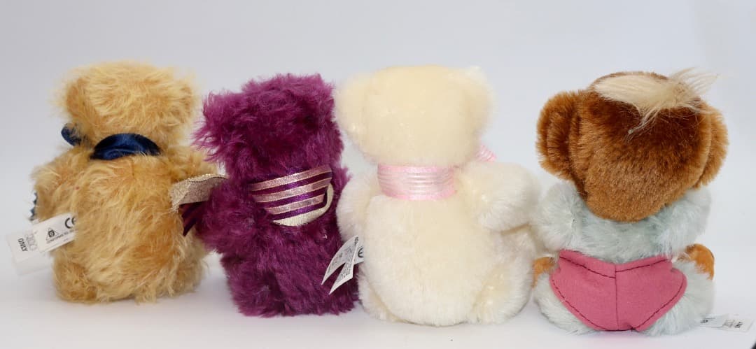 Merrythought 1999年 記念ボックスセット ４体木製ボックス入り