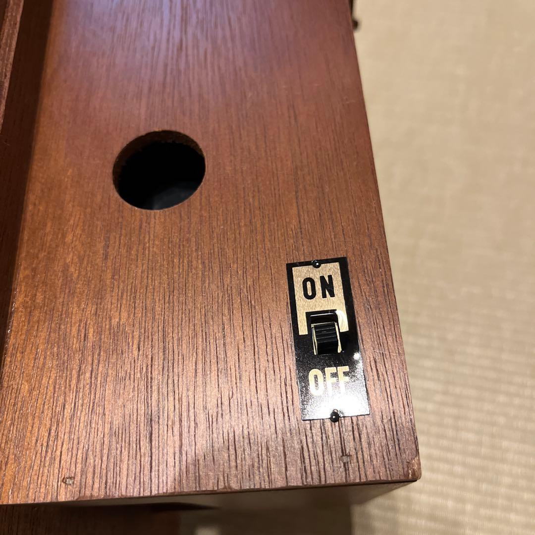 ジャンク品　トトロの掛時計 木製