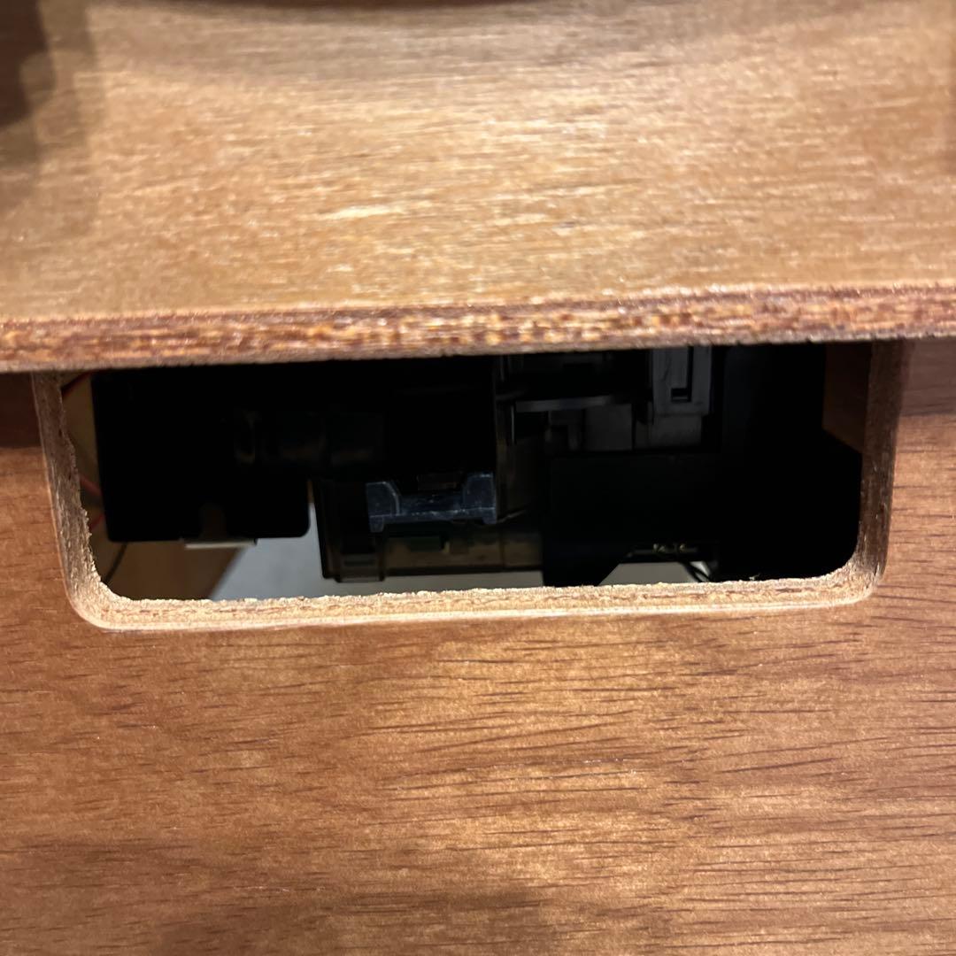 ジャンク品　トトロの掛時計 木製