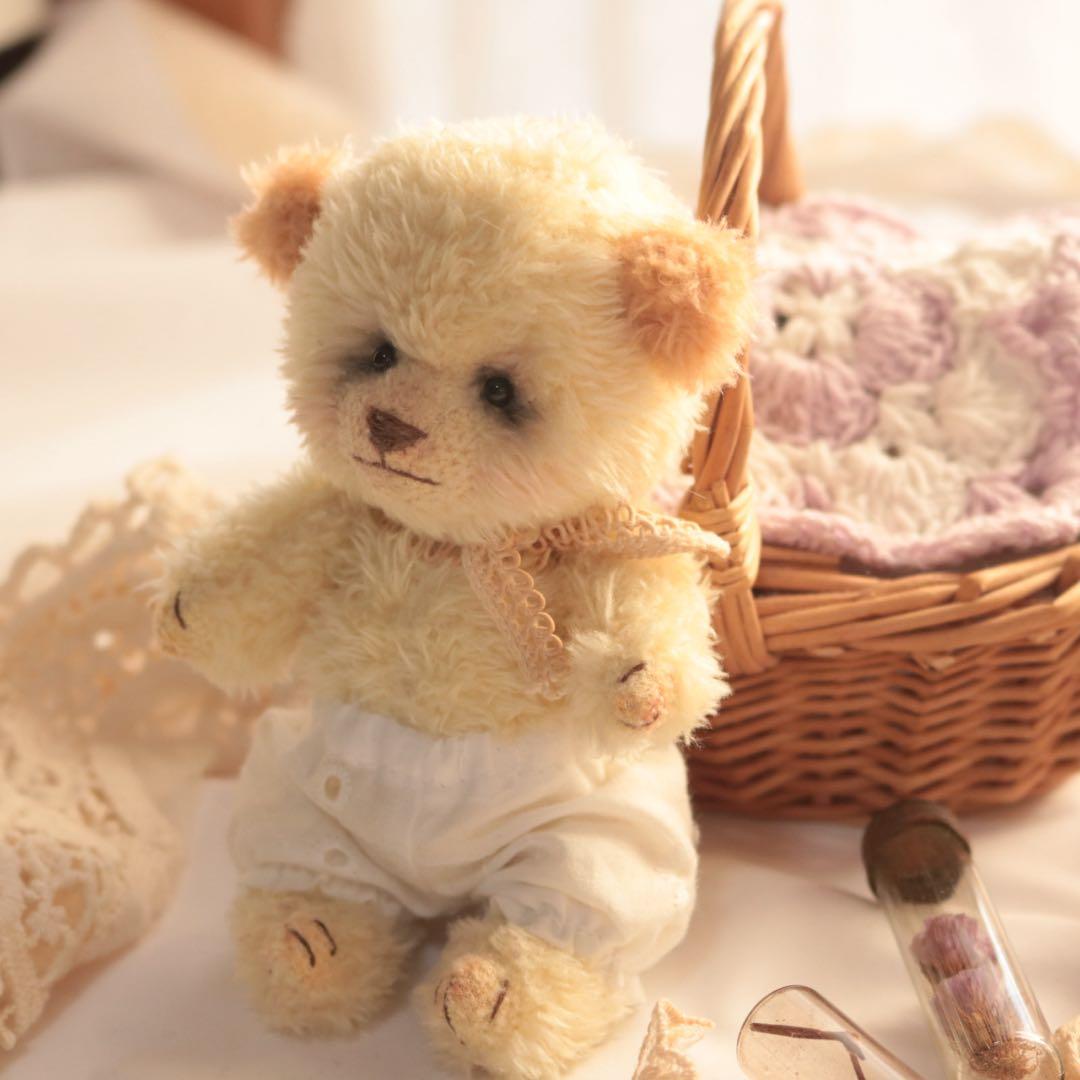 テディベア　ミニベア　くま　ぬいぐるみ　ドールのお友達　作家　アーティストベア