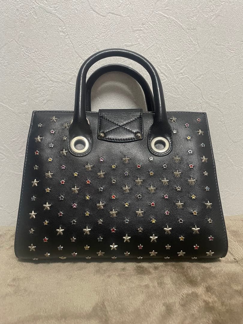 JIMMY CHOO ジミーチュウ バッグ レイリー カラフルスタッズ 2way