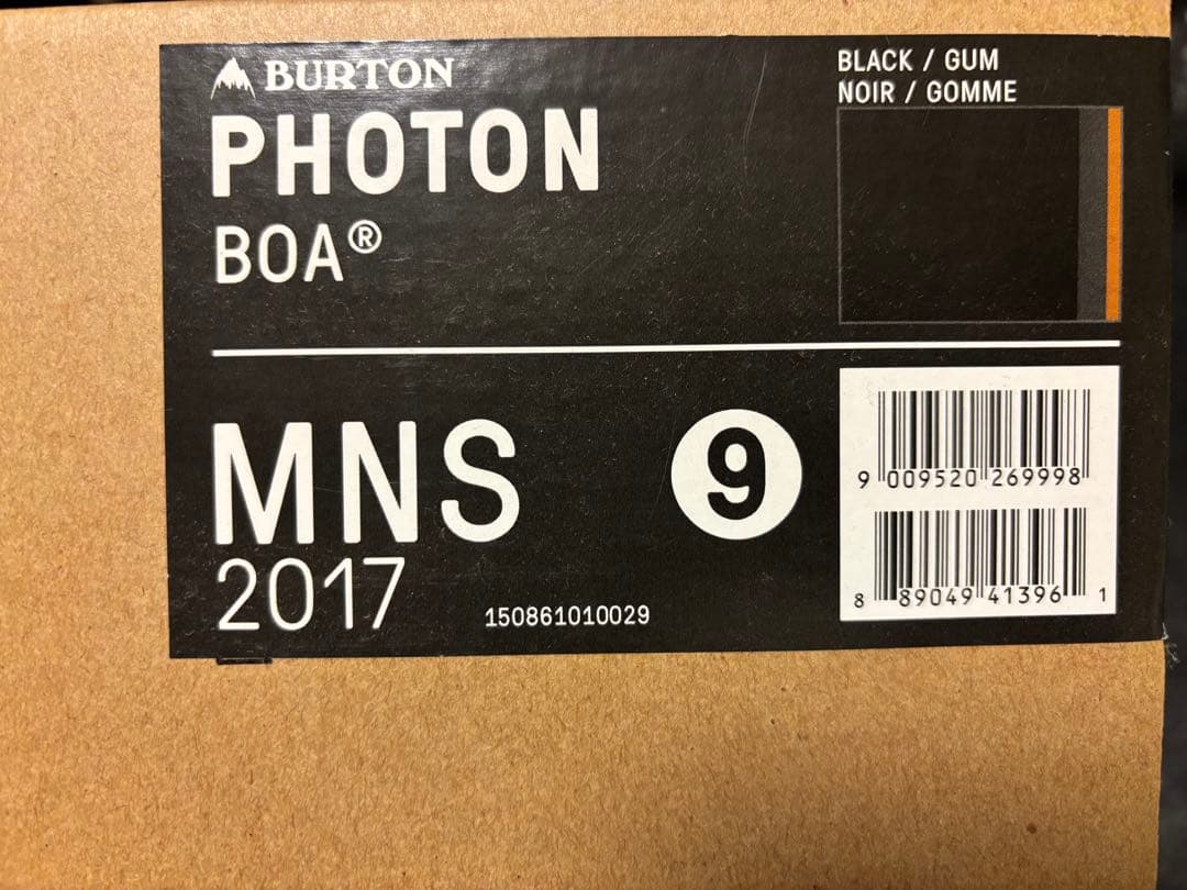 Burton スノーボードブーツ ブラック