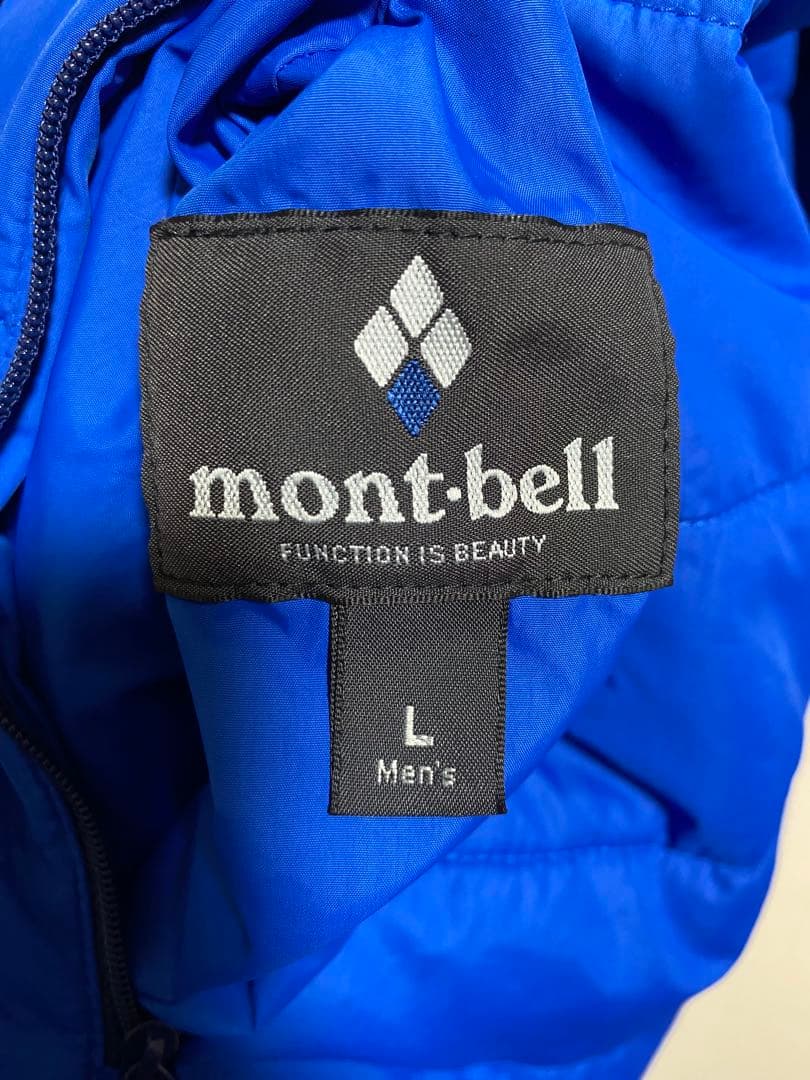 【ほぼ新品・未使用】mont-bell リバーシブル　ジャケット L