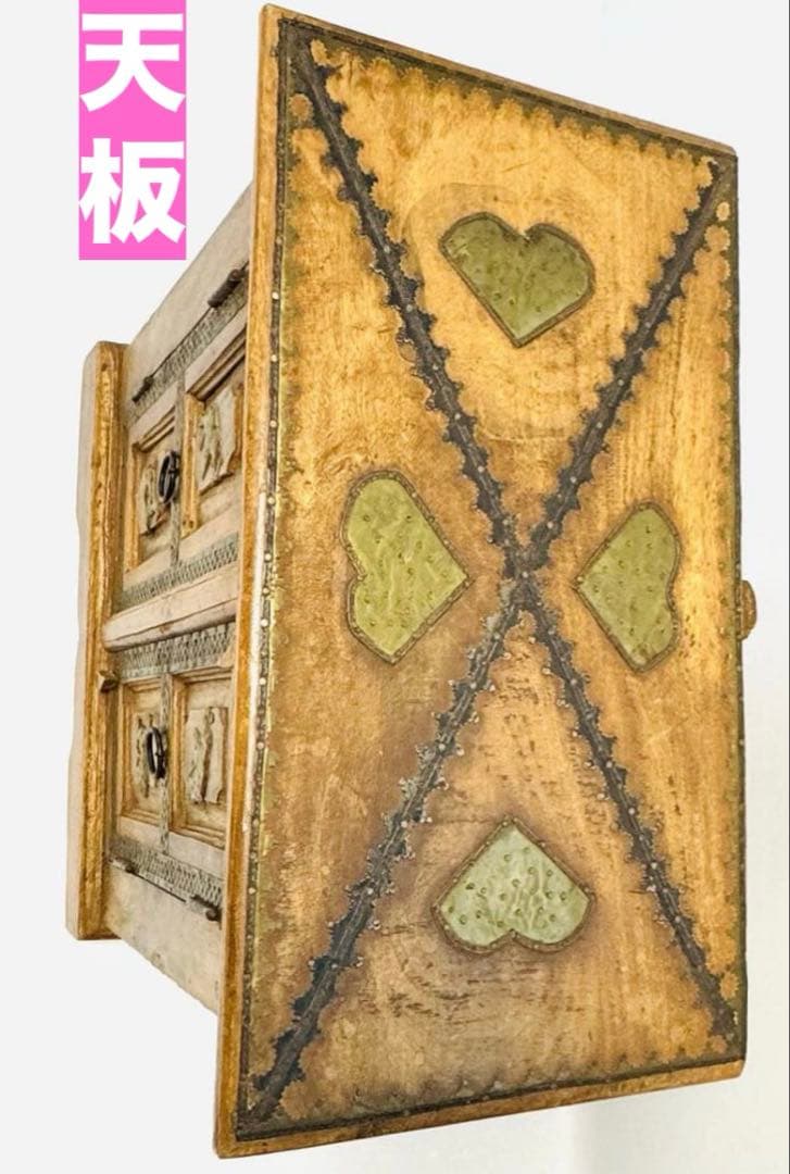 高級♦️アジアン アンティーク キャビネット♦️幸運や金運を呼び込む 象 馬♦️送料込