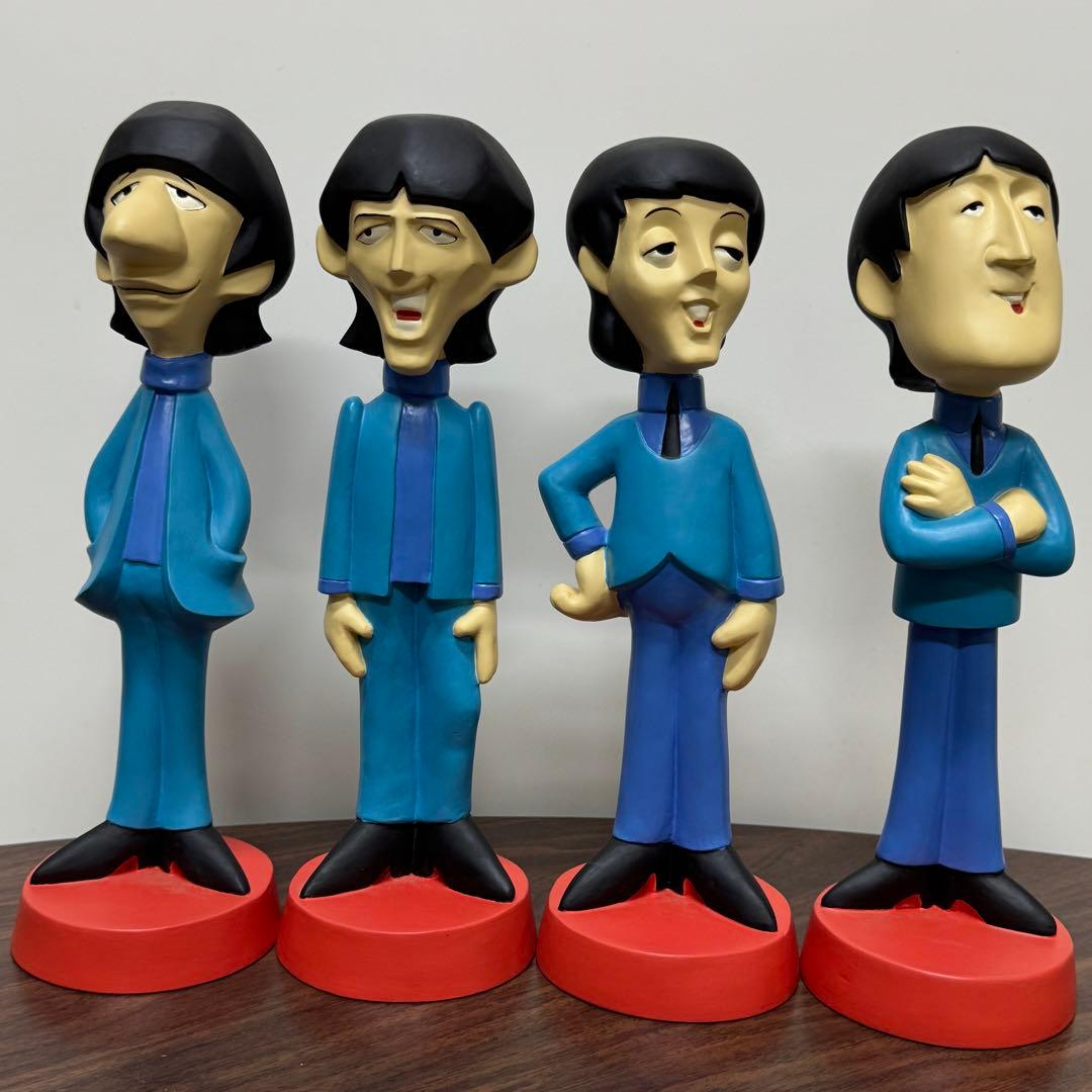 【タイムセール】正規品 1985年アニメ ザ ビートルズ大型人形セット