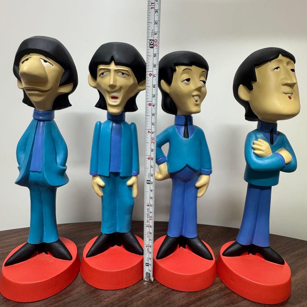 【タイムセール】正規品 1985年アニメ ザ ビートルズ大型人形セット