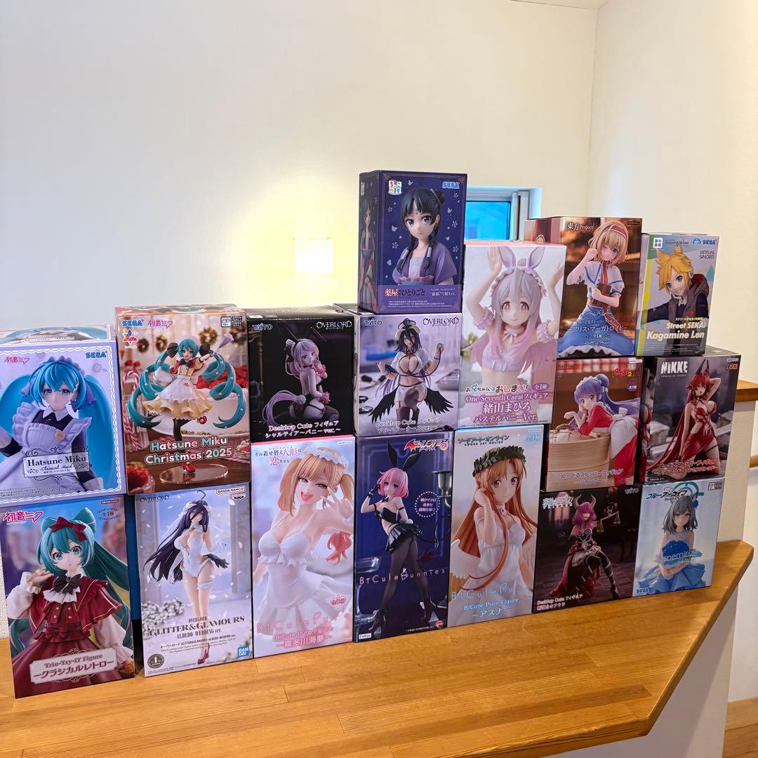 美少女フィギュアまとめ売り 初音ミク アルベド17体盛り盛りセット！！