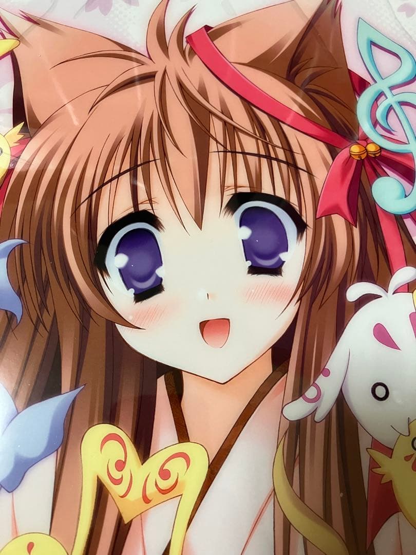 【非売品】タユタマ 萌木原ふみたけ 描き下ろし A3 サイズ ビニールポスター