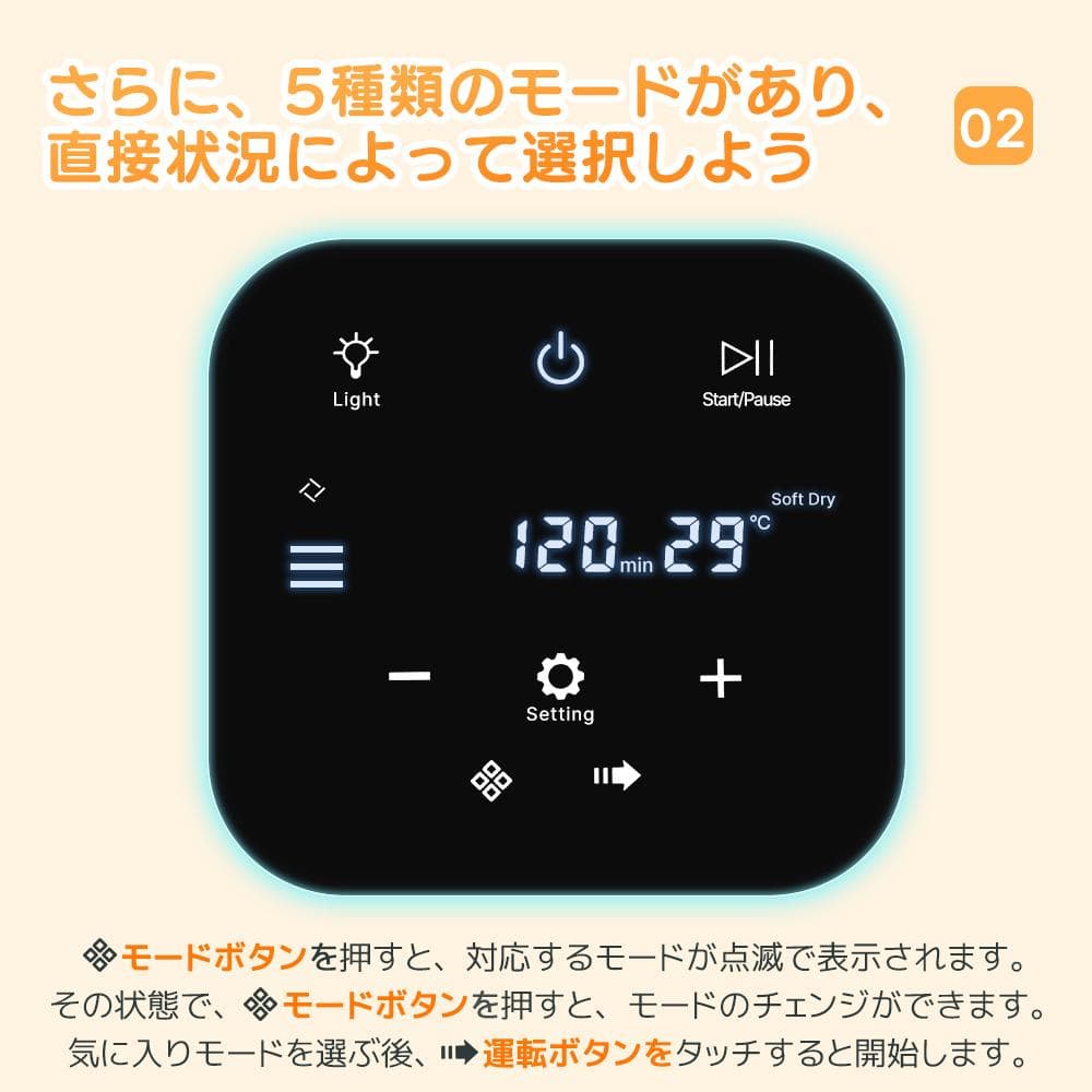 ペットドライルームドライヤー ペット 猫 犬 ペット52L大容量 12.5kg