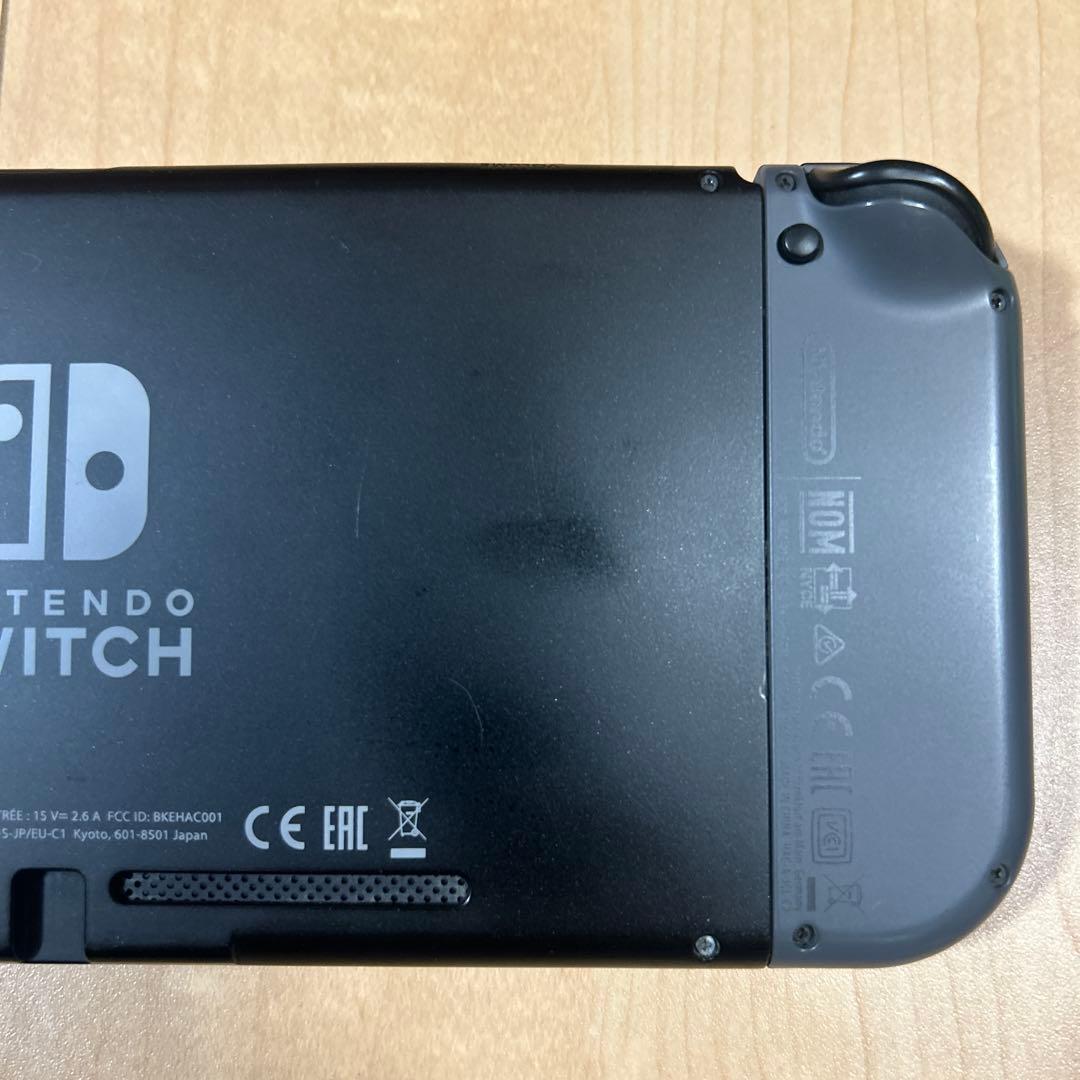 Switch本体中古、新品バッテリー交換済、SDカード有線LANアダプタプロコン
