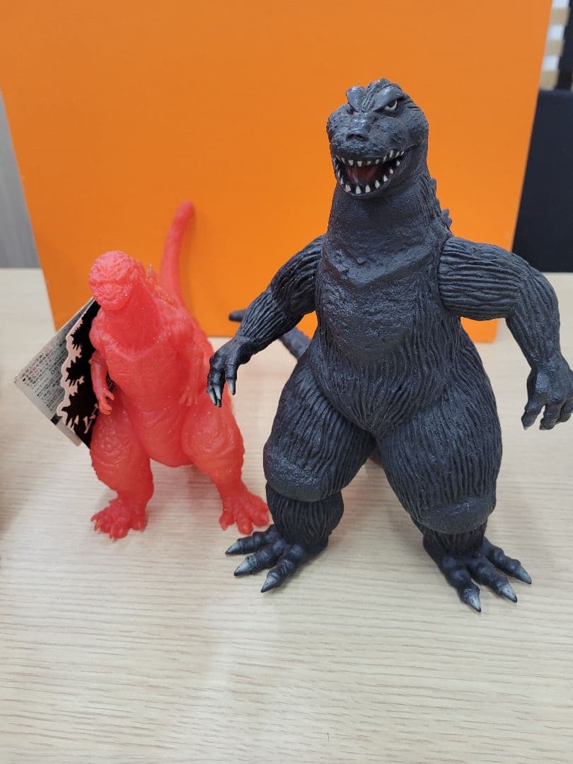 d*3様 ゴジラ フィギュア ソフビ 怪獣、