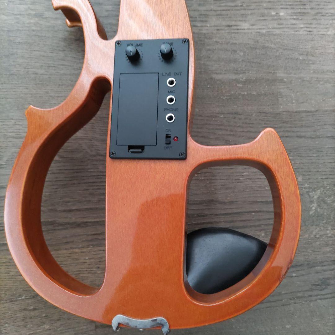 【動作確認済】CECILIO エレキ/サイレントバイオリン 4/4サイズ