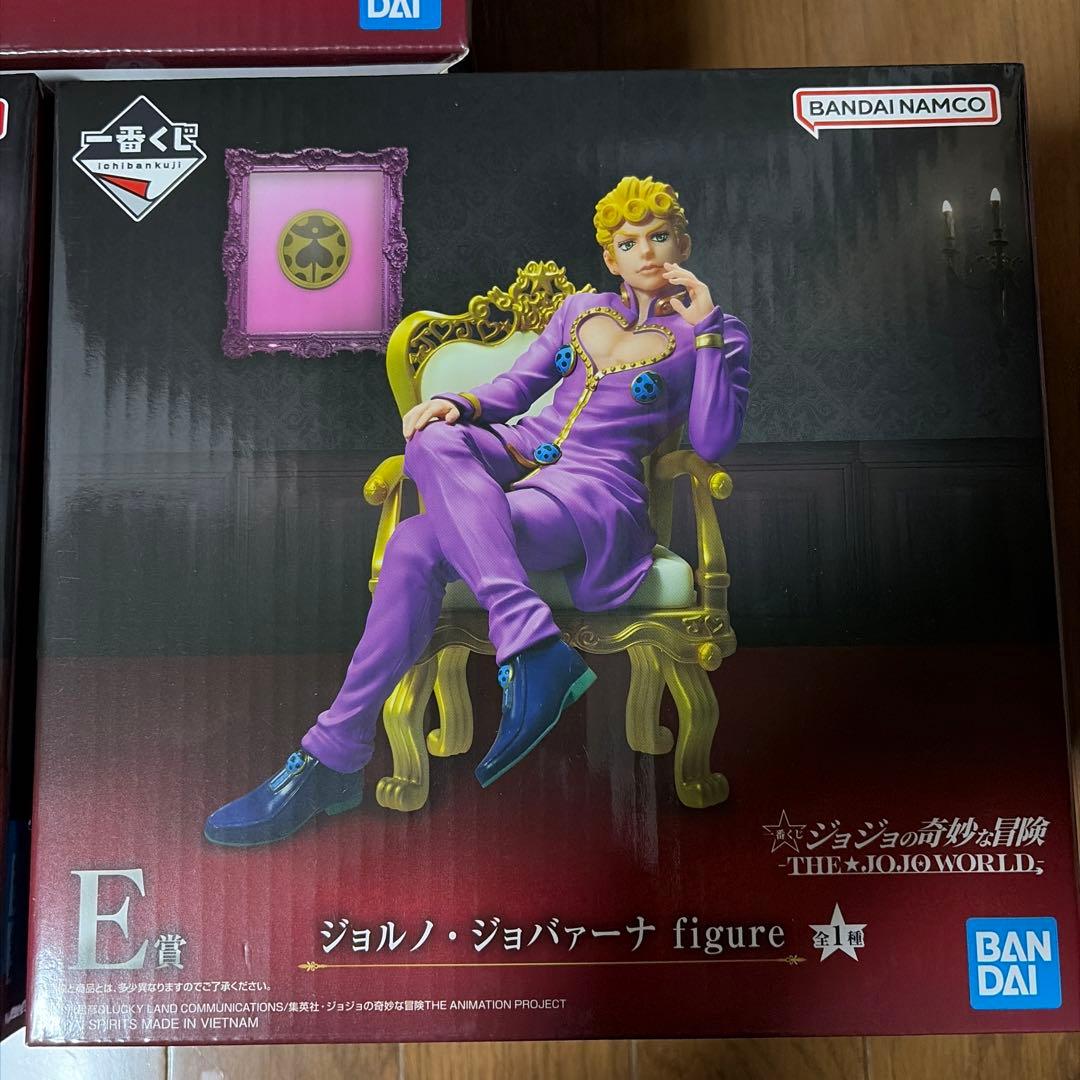 ジョジョの奇妙な冒険 -THE★JOJO WORLD- 一番くじ フィギュア