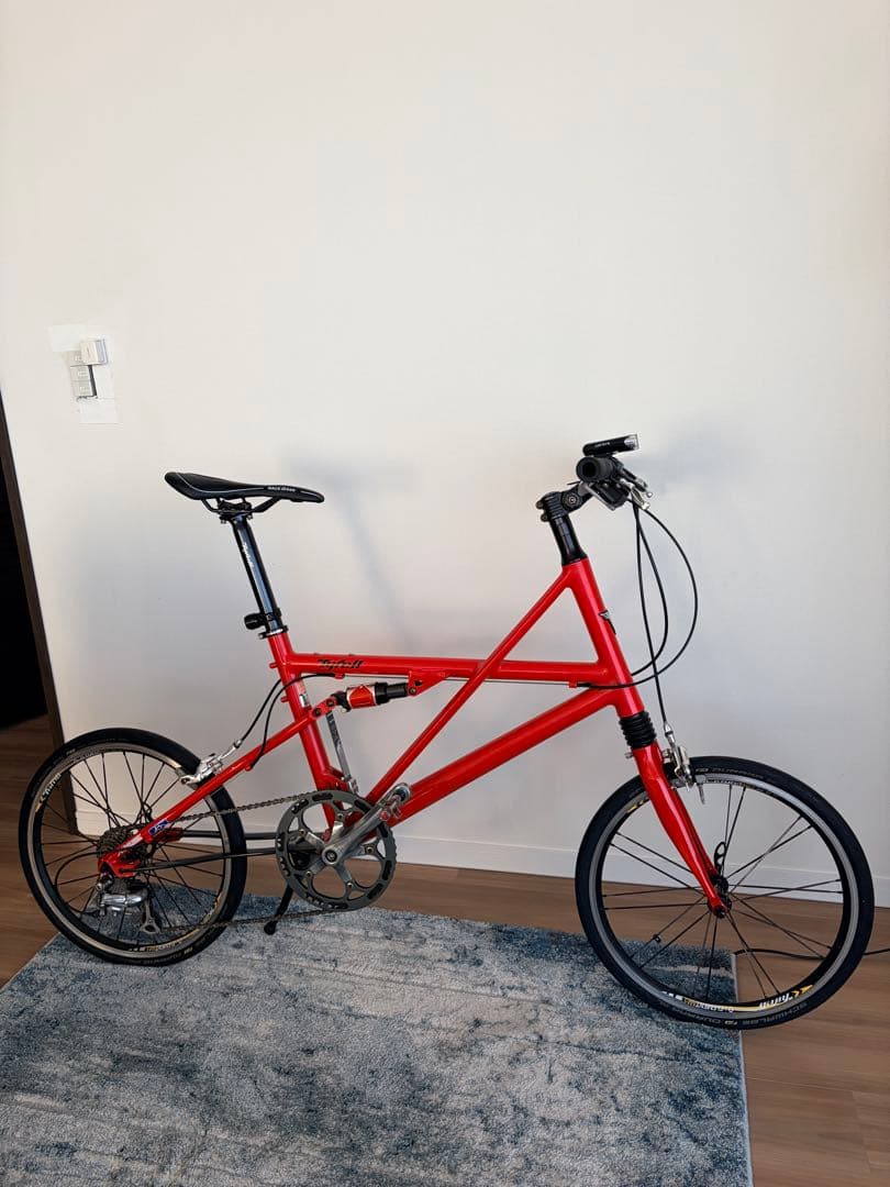 希少 タイレル Tyrell SZ フロントエアサス スポーツミニベロ 引取のみ